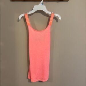 Girls Orange Nike Tank Top